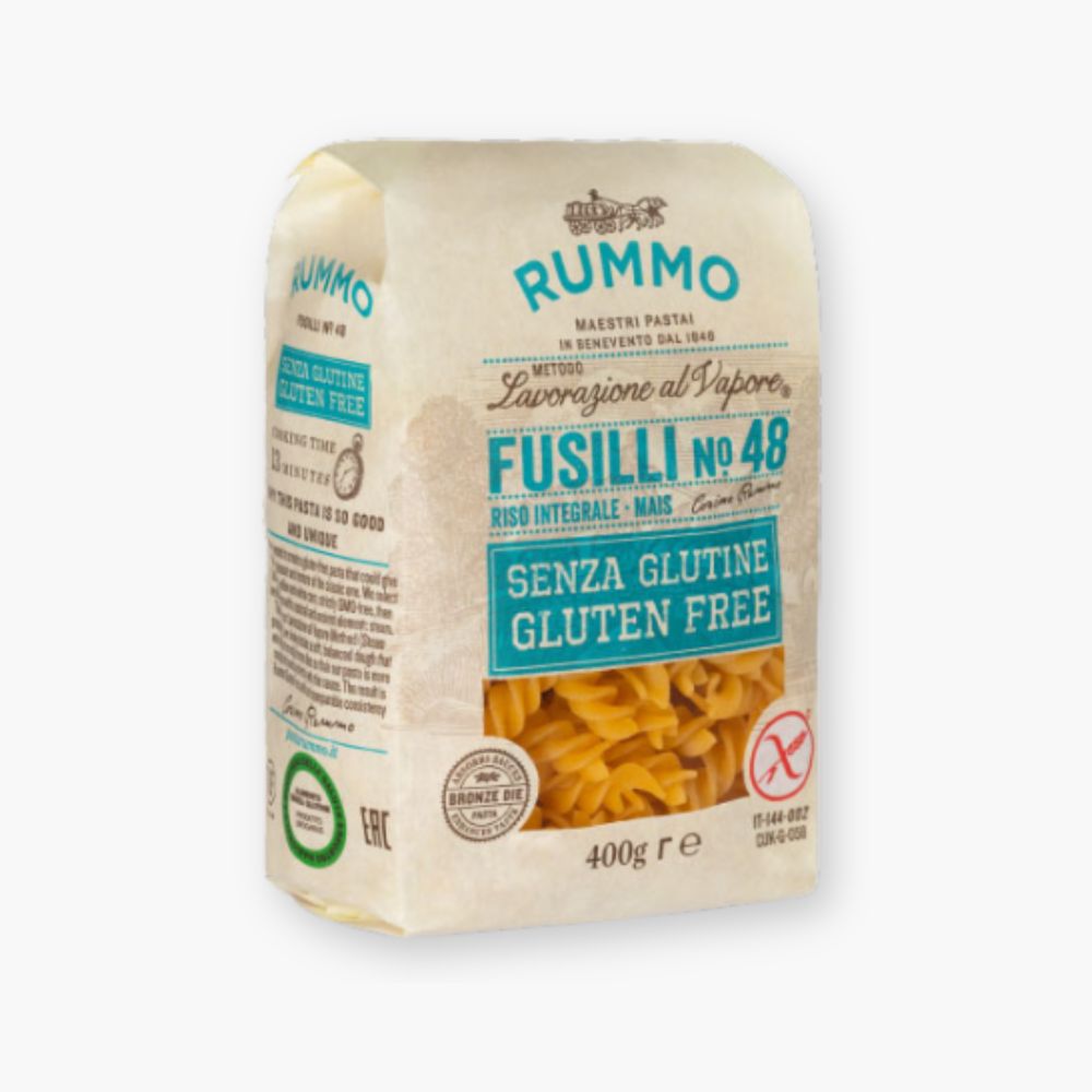Glutenfri pasta fra Rummo - no. 48 fusilli