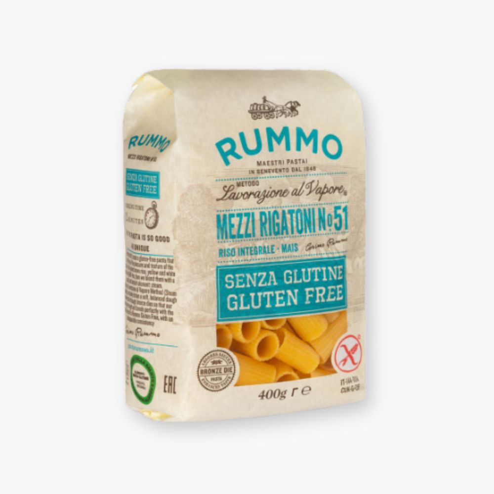 Glutenfri pasta fra Rummo - no. 51 mezzi rigatoni