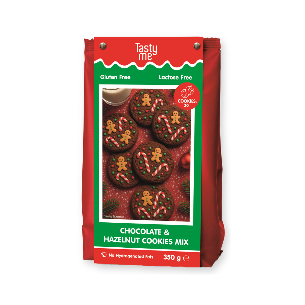 Glutenfri mix til hasselnød- og chokoladecookies