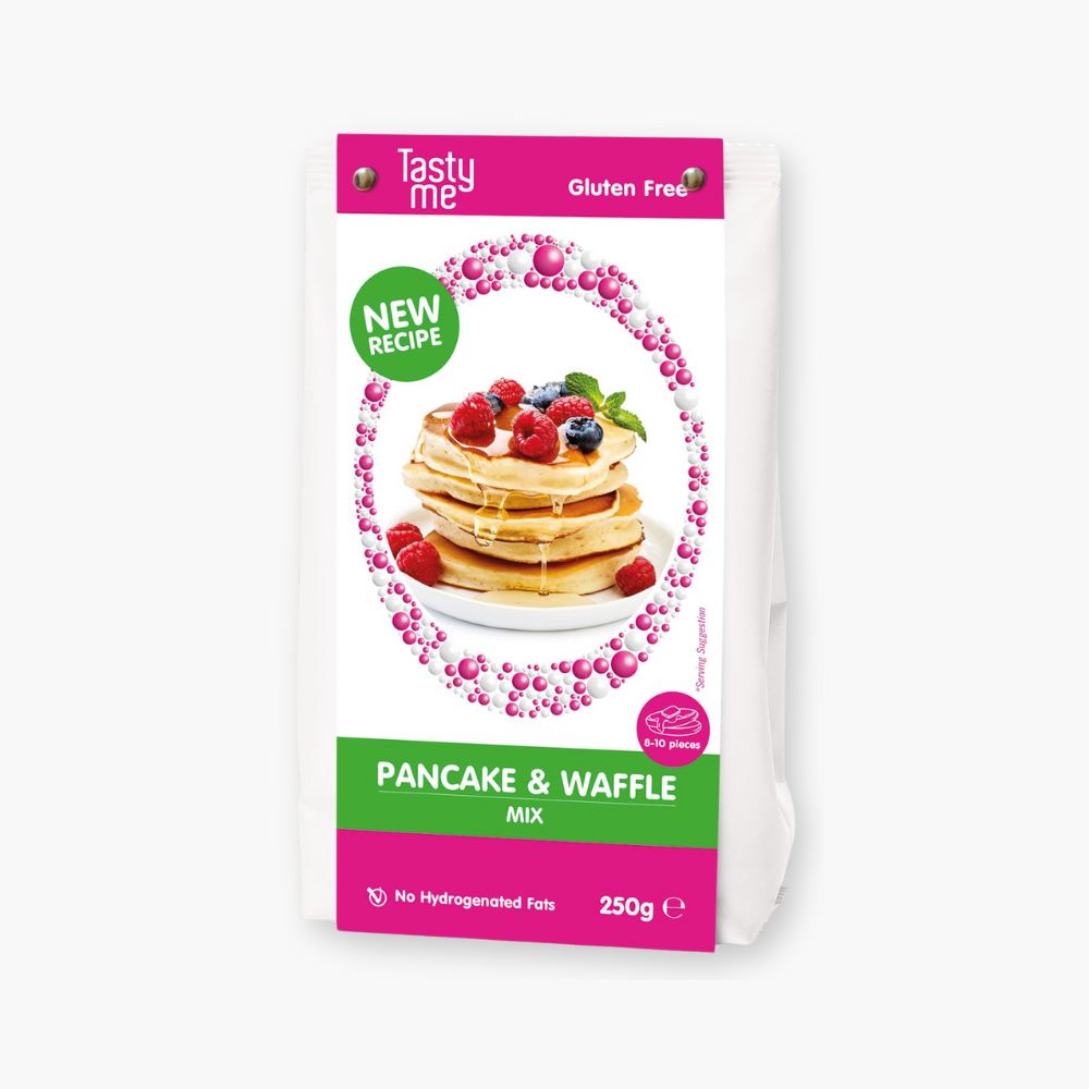Glutenfri pandekage- og vaffelmix fra Tasty Me